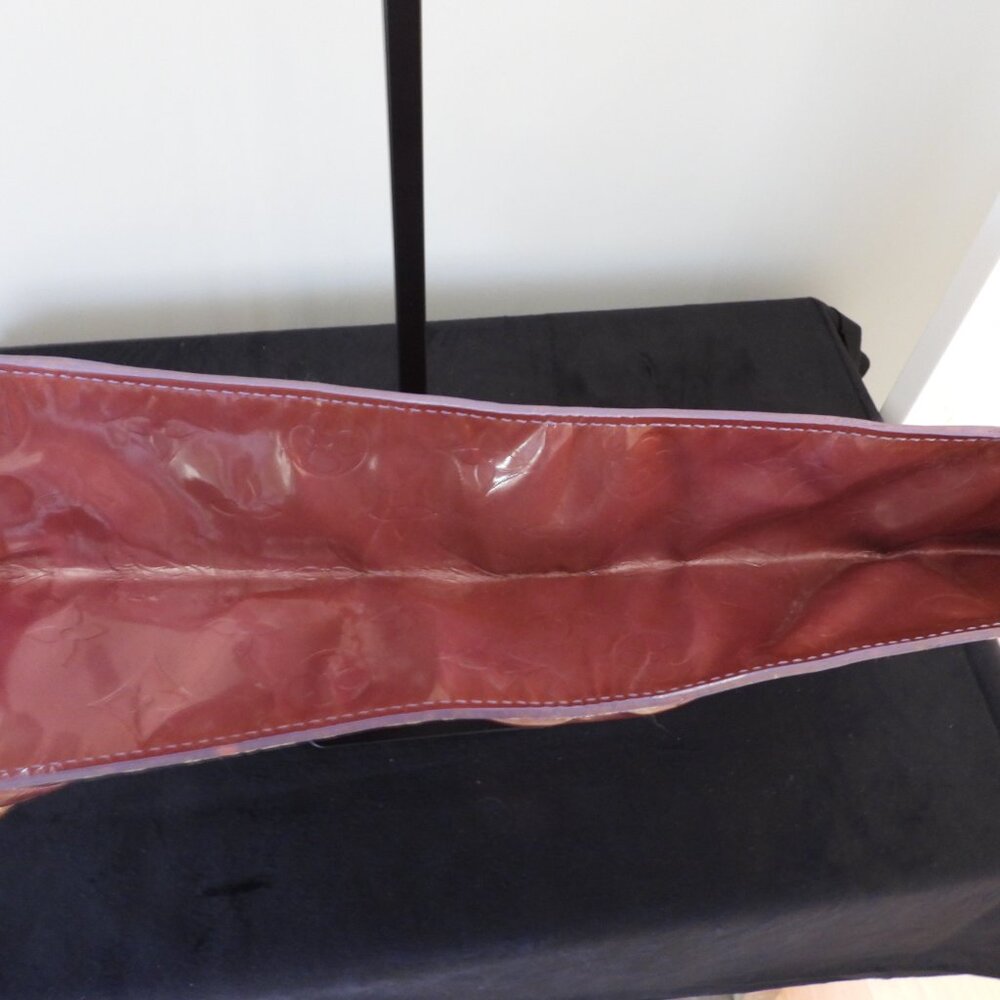 Louis Vuitton Burgundy Vernis Tote Bag - Picture 10 of 12